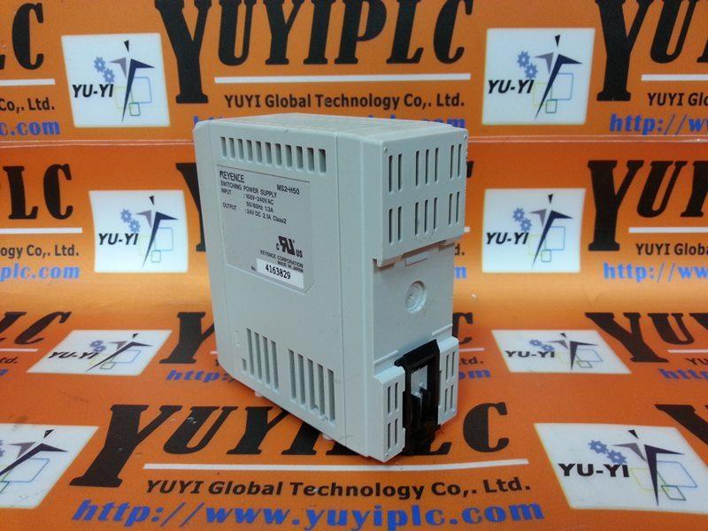 KEYENCE MS2H50 SWITCHING POWER SUPPLY 24V DC 2.1A 裕益科技自動化設備可程式編碼器PLC